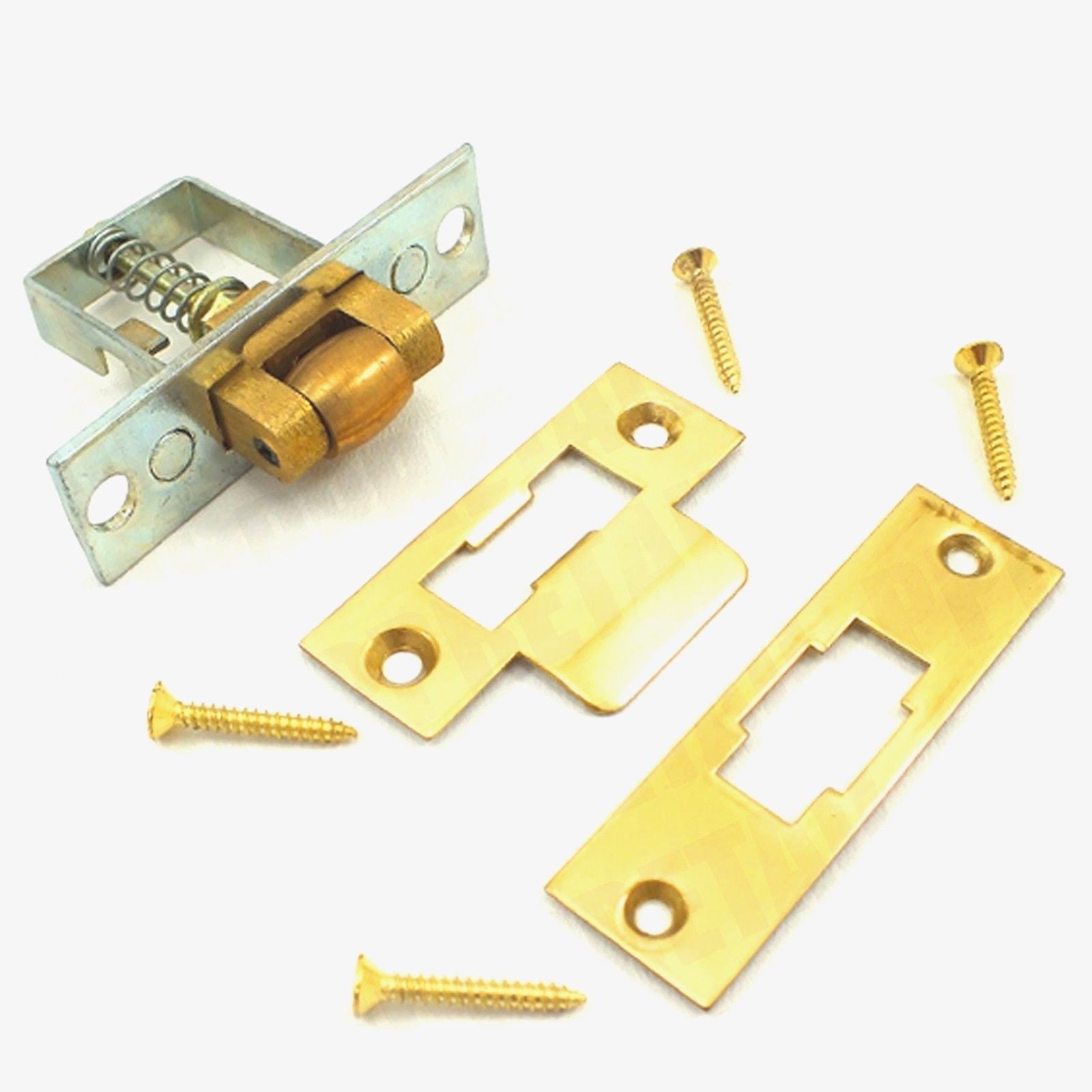 Roller Spring Loaded mortice Brass catch latch.