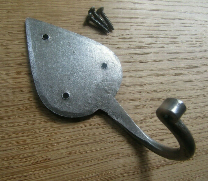 Hand Forged Spade Hook Antique Iron.