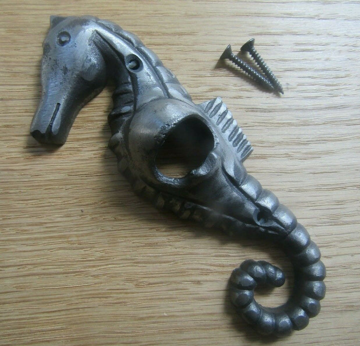 Cast Iron Sea Horse Bottle Opener.
