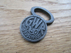 Cast Iron Handheld GWR Bottle Opener.