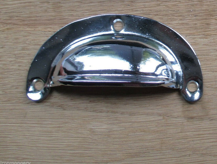 Lugged Pressed Steel Cup Pull Chrome.