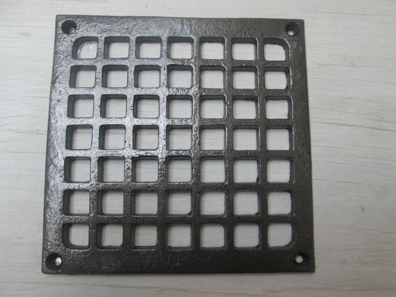 5inch Square Grille Cover Antique iron.