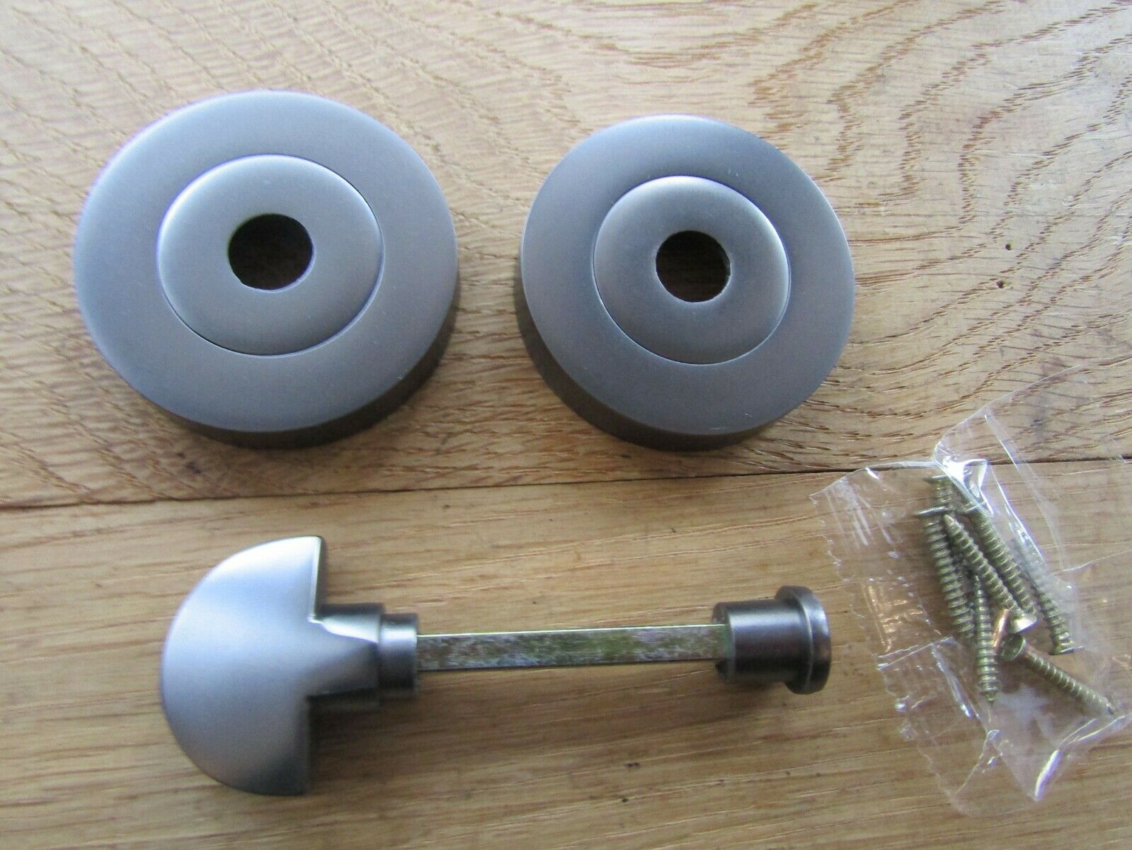 Bathroom Thumb Turn Door Lock Black Nickel.