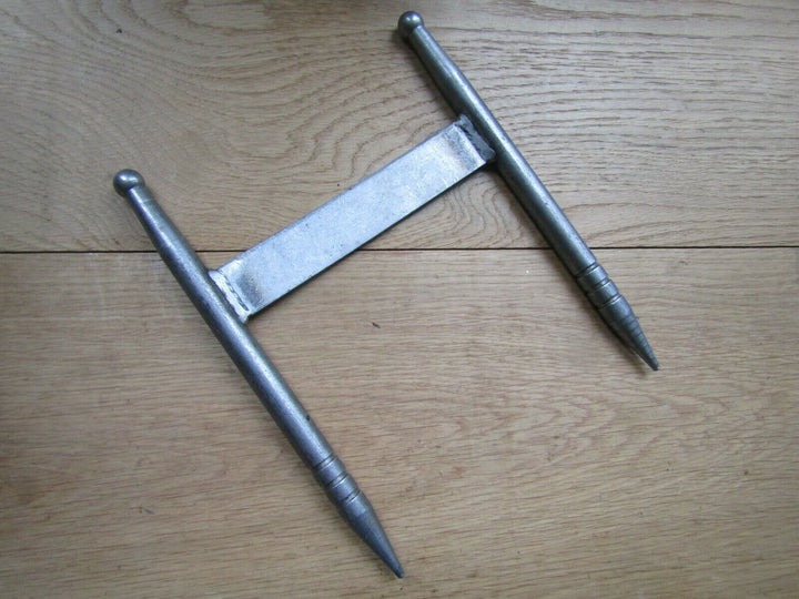 Plain Spike In Boot Scraper Antique Iron.