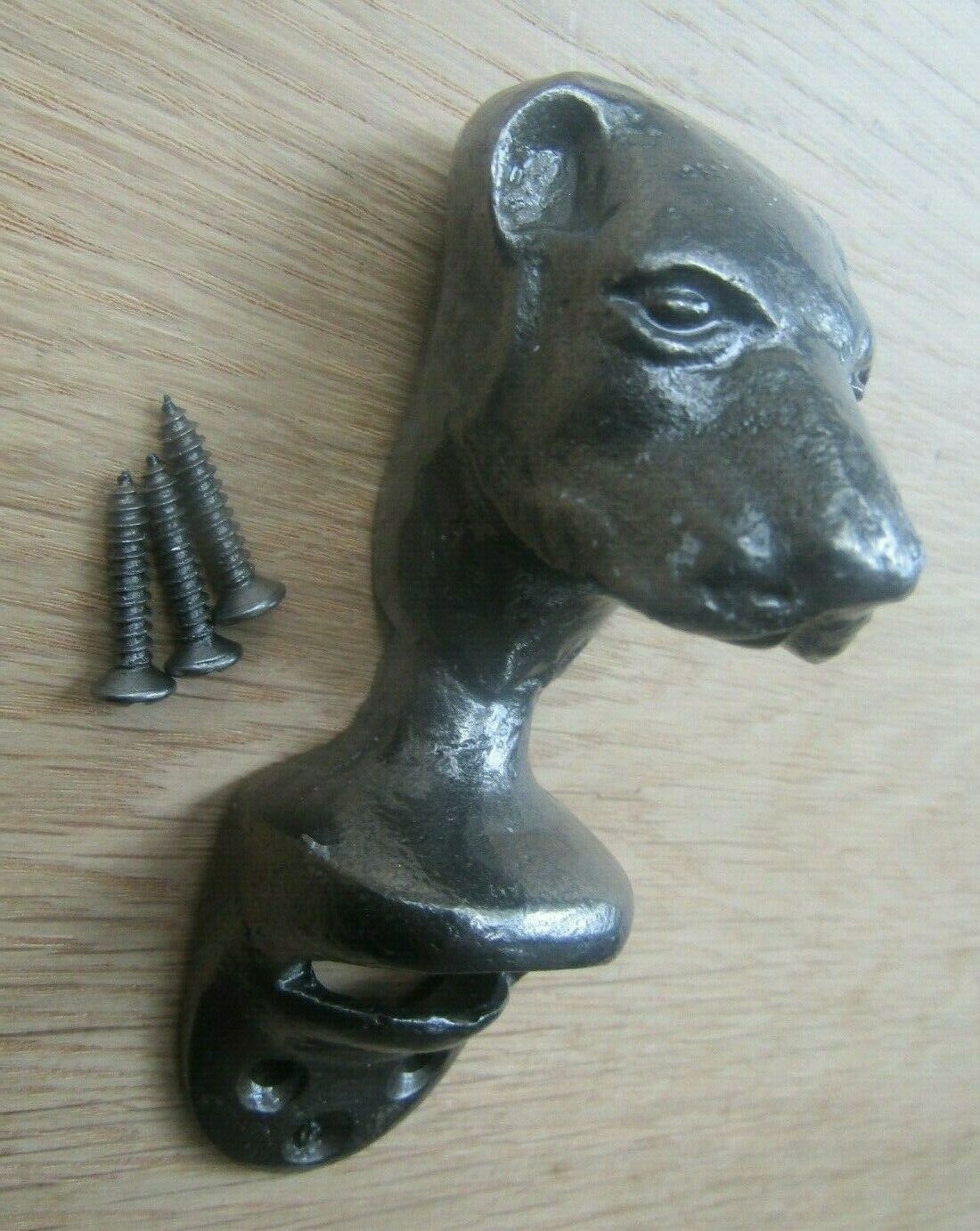 Spaniel Dog Rustic Cast Iron Bottle Opener.