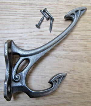 Monroe Coat Hook Antique Iron.