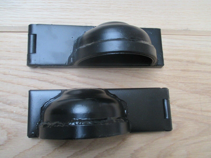 Shrouded Padlock Protector Hasp and Staple Left Hand.