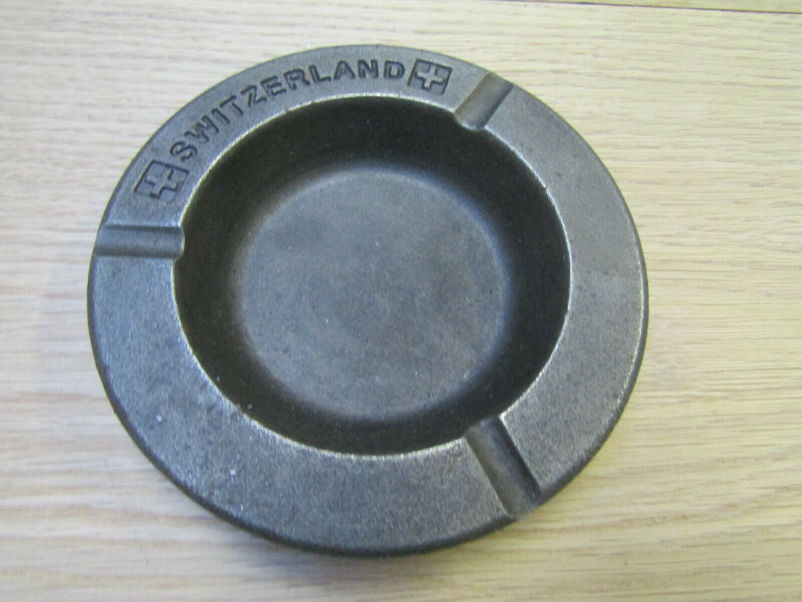 Retro Switzerland Rustic Ashtray.