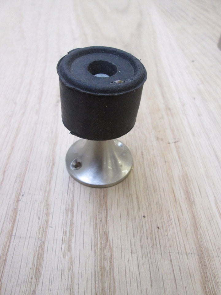 Door Stopper Pedestal Satin Aluminium.