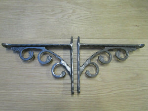 Pair of Camden Shelf Brackets Antique Iron.