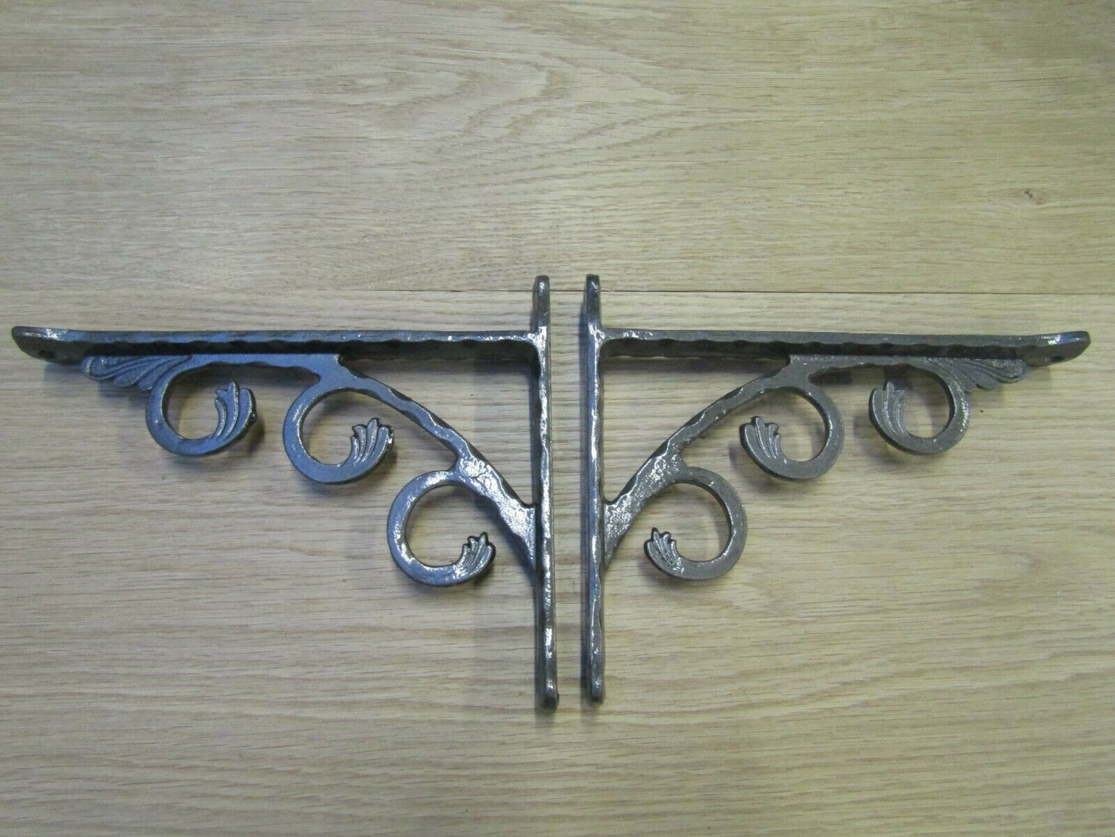 Pair of Camden Shelf Brackets Antique Iron.