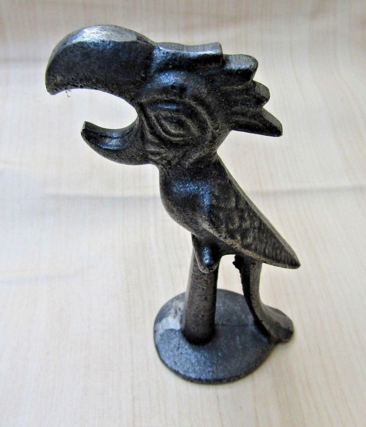 Cast Iron Toucan Parrot Handheld Bottle Opener.
