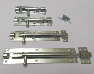 10inch Tower Gate Door Bolt zinc.