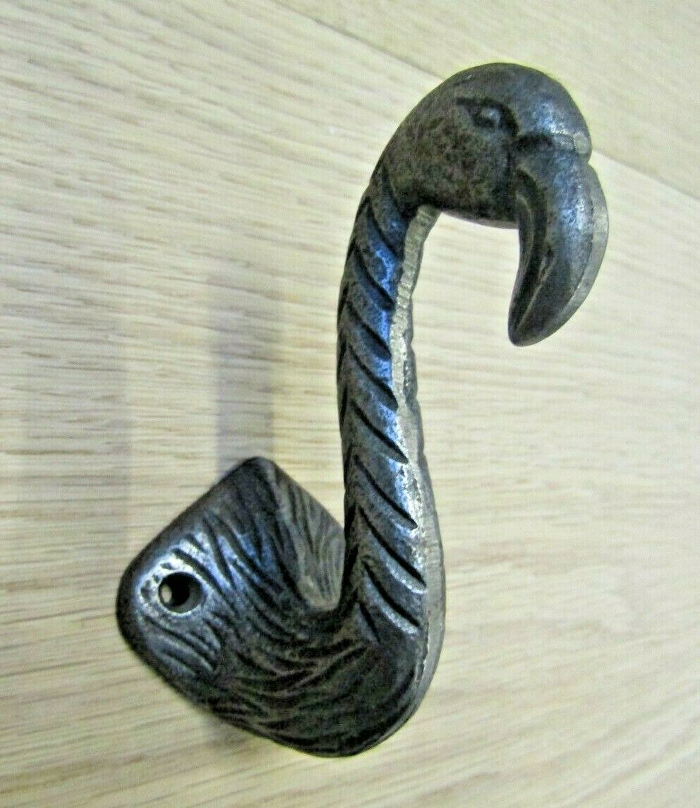Flamingo Rustic Coat Hook.