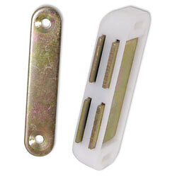 65mm Magnetic White Catch Latch.