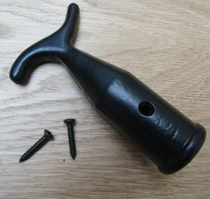 Sash Pole Hook Black Antique.