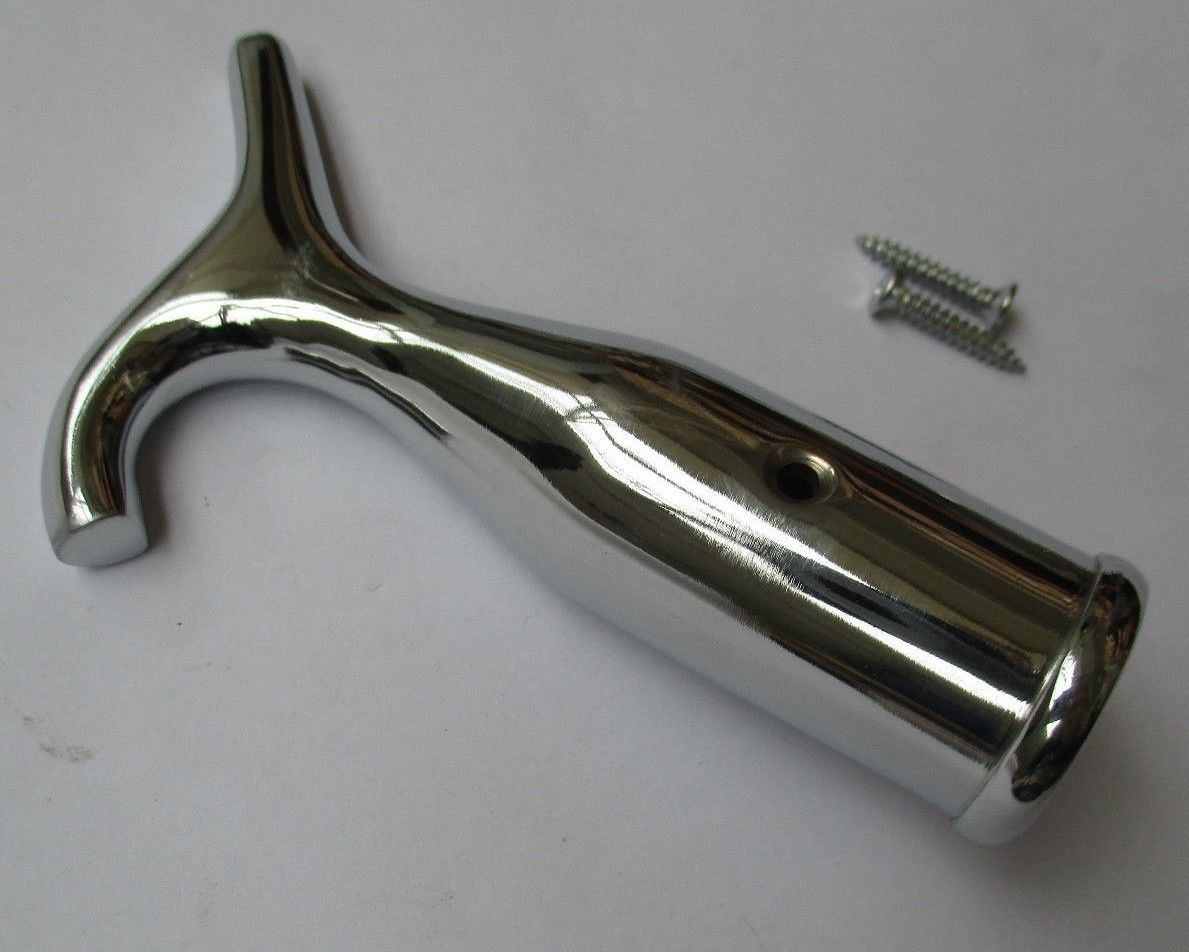 Sash Pole sky Window boat hook Polished Chrome.