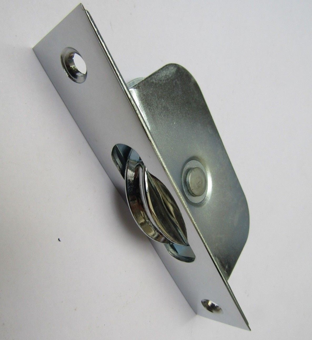 Axle Roller sash Window Pulley Polished Chrome.