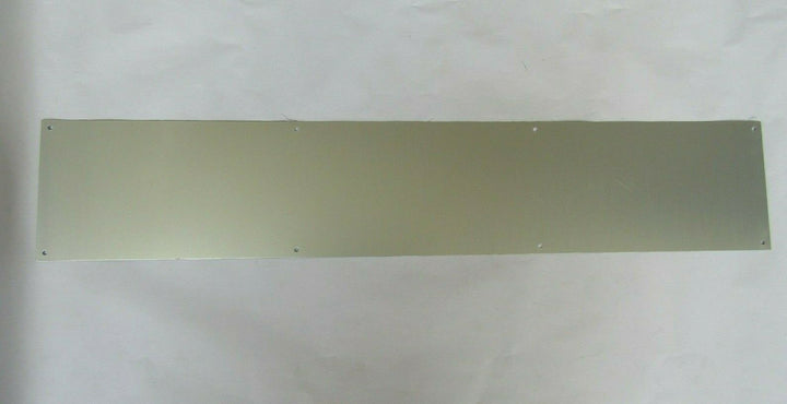 Door kick plate Satin Aluminium 800 x 150 mm.