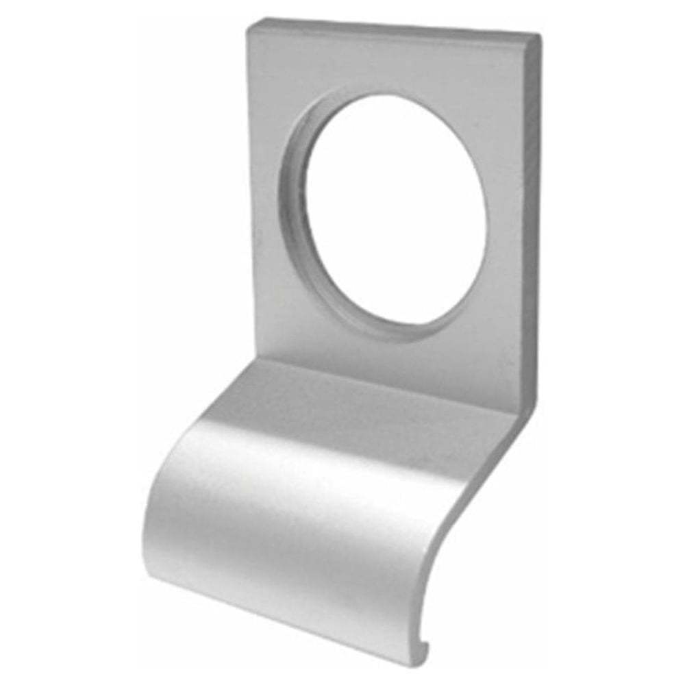 Plain Door Cylinder Pull Satin Aluminium.