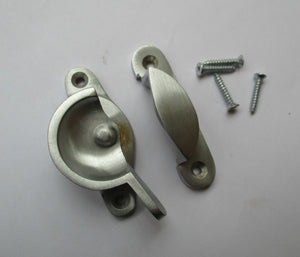 Fitch Fastener Turn Catch Satin Brushed Chrome.