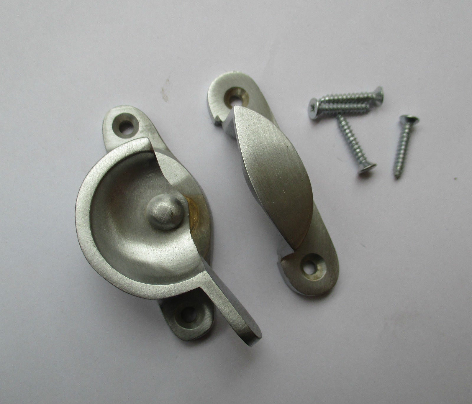 Fitch Fastener Turn Catch Satin Brushed Chrome.
