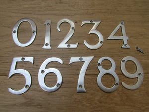 3inch Satin Chrome Number 5.