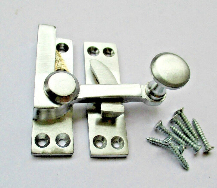 Quadrant Arm Fastener Satin Brushed Chrome.