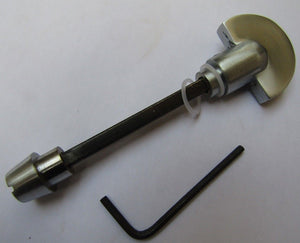 Spare Replacement Spindle bar Satin Chrome Bathroom Thumbturn.