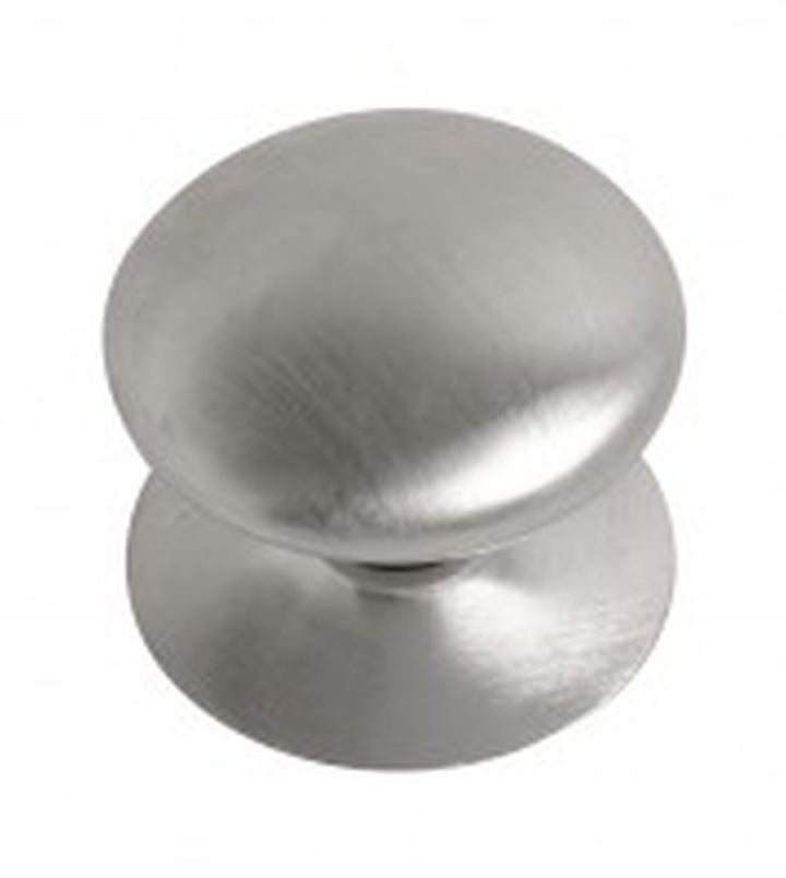 Victorian Cabinet Knob Satin Chrome 25mm.