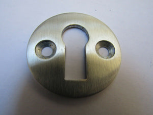 Victorian Open Escutcheon Satin Chrome.
