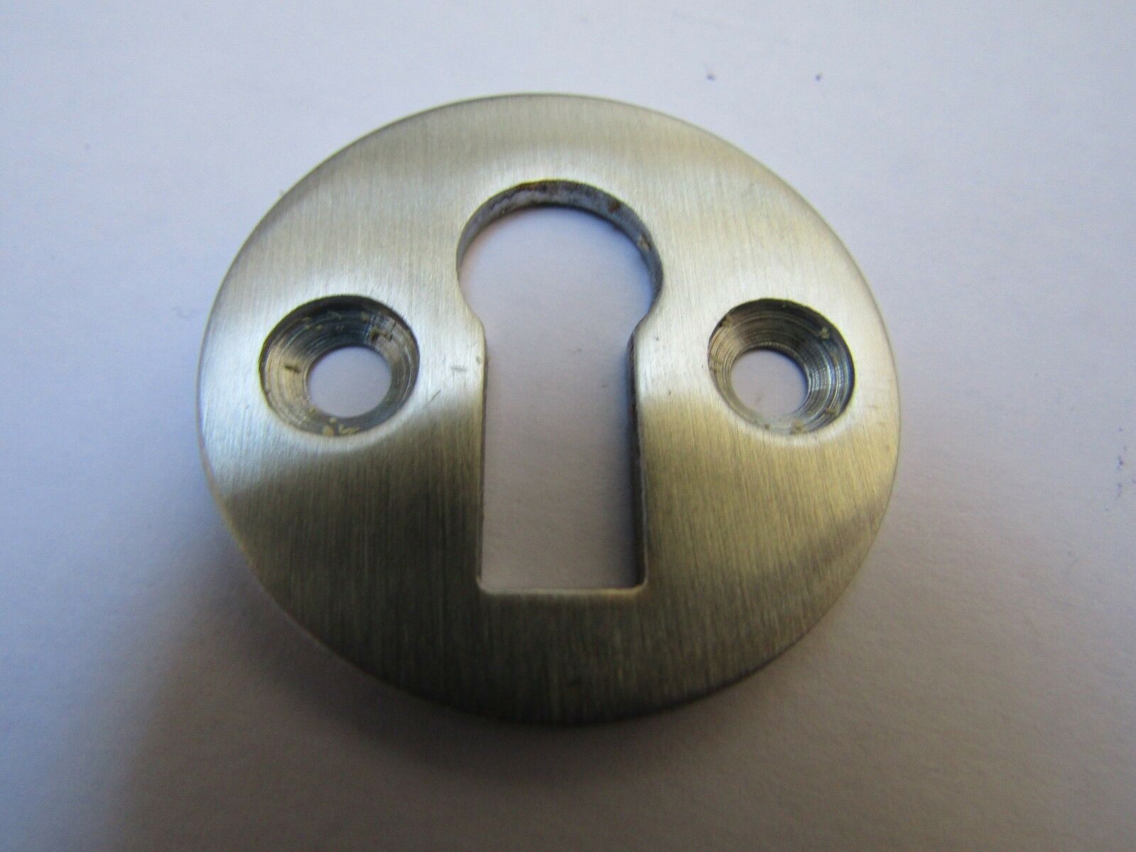 Victorian Open Escutcheon Satin Chrome.