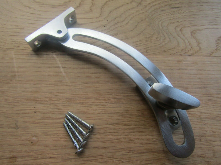 Adjustable Locking Quadrant Stay Satin Chrome.