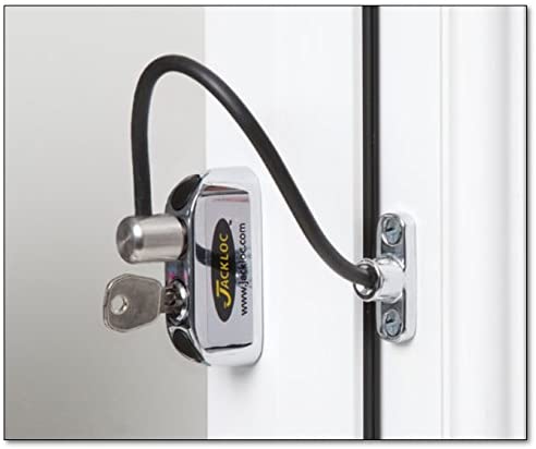 Jackloc Pro 5 Key Locking Satin Chrome.