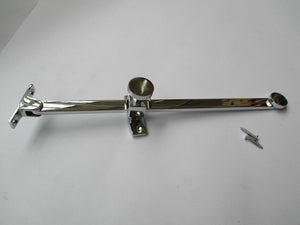 Screw down stay 10inch Polished Chrome.