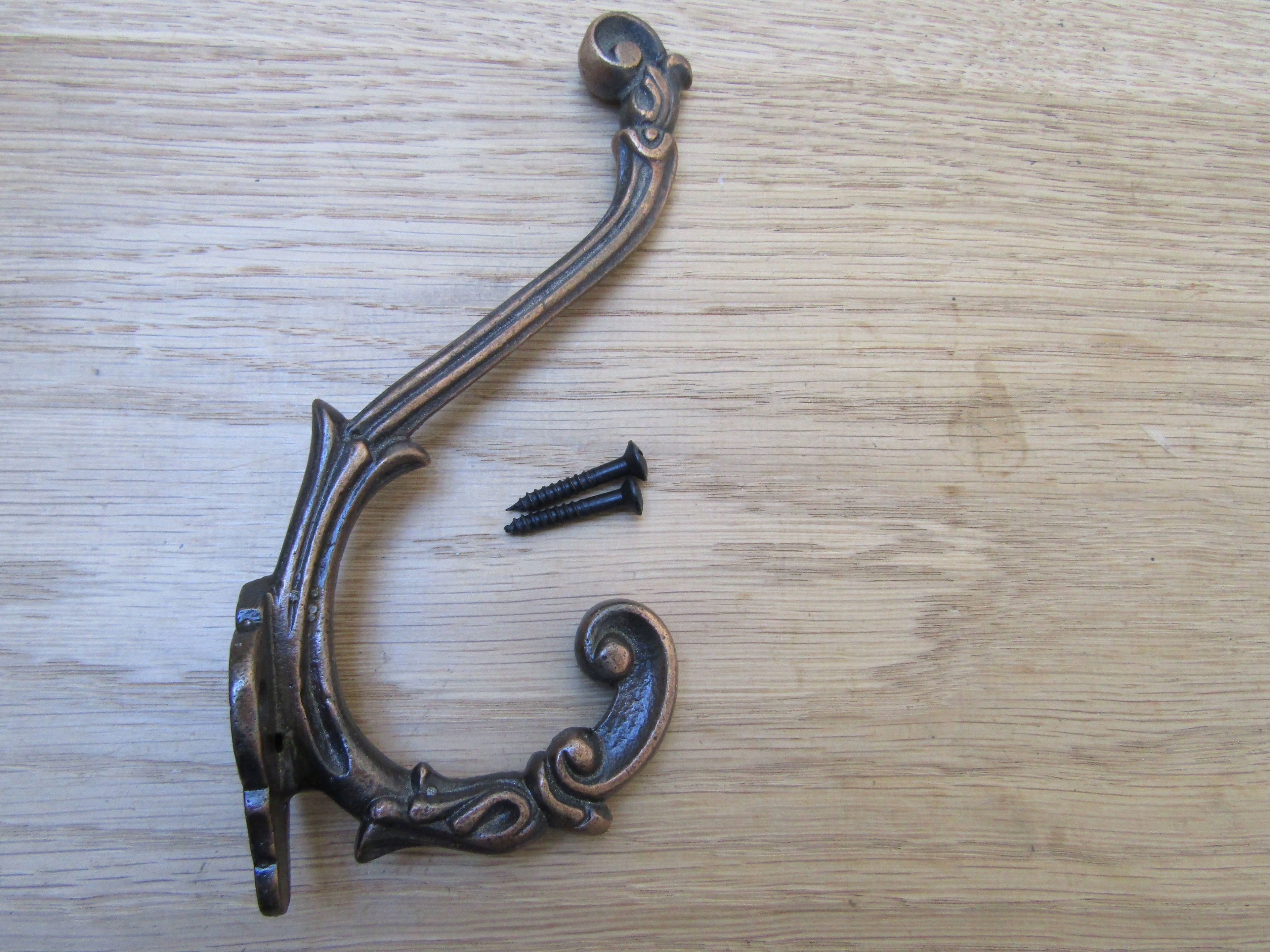 Pack Of 5 Sedgewick Coat Hooks Antique Copper.