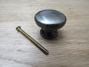 Shaker Cabinet Knob Antique Iron 35mm.