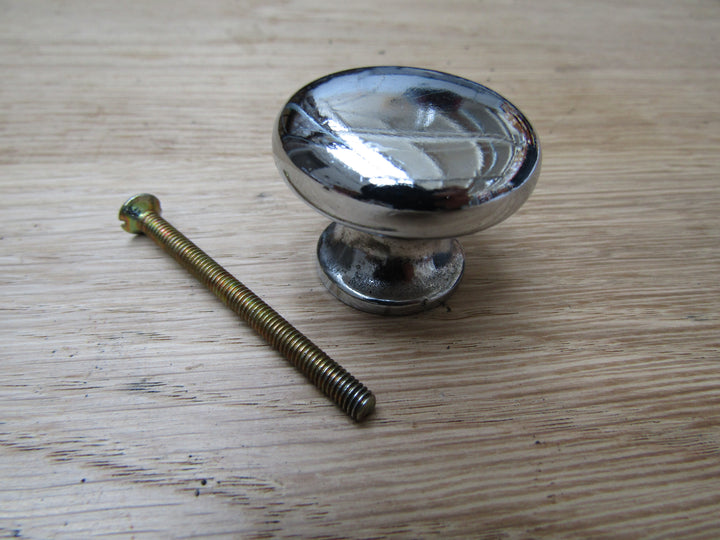 Shaker Cabinet Knob Chrome.