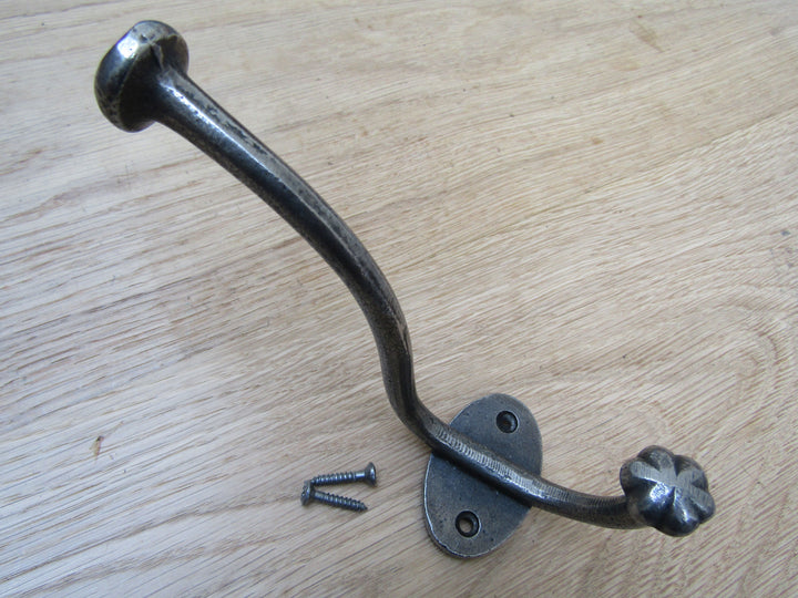 Shell Tip Coat Hook.