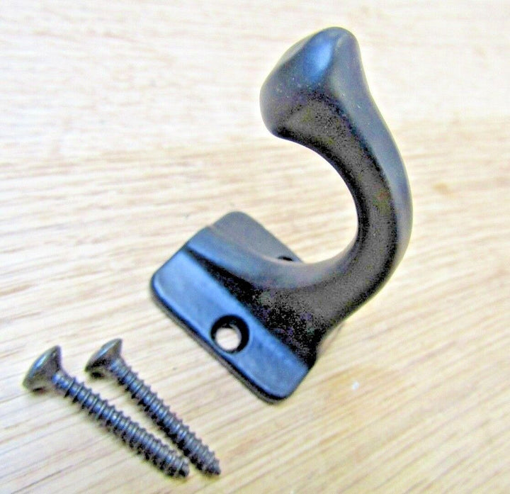 Key Robe hook Black Antique.