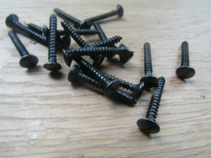 Pack Of 100 6G X 3,4 inch 3.5 X 20mm Slotted Black.