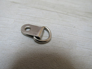 Pack of 20 D Rings Small Single Nickel Silver.