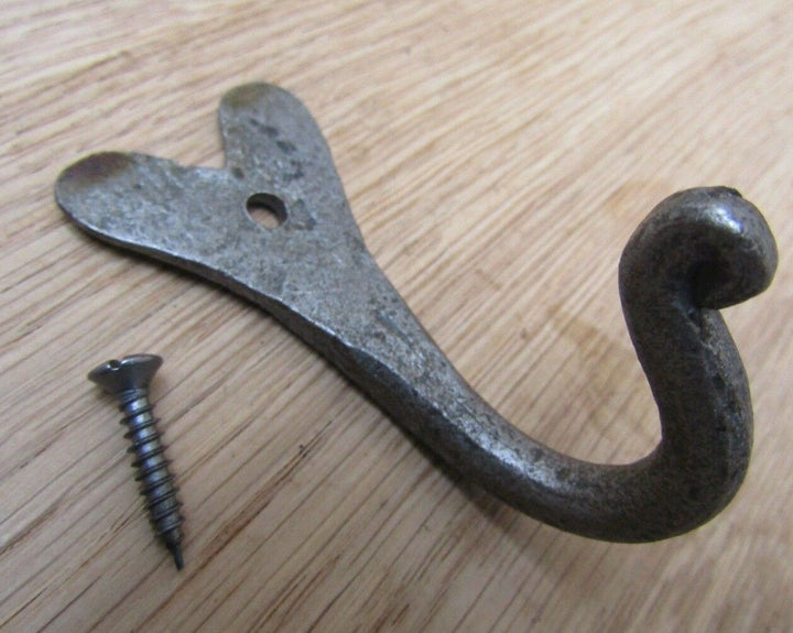 Antique Iron Handforged Small Heart Hook.