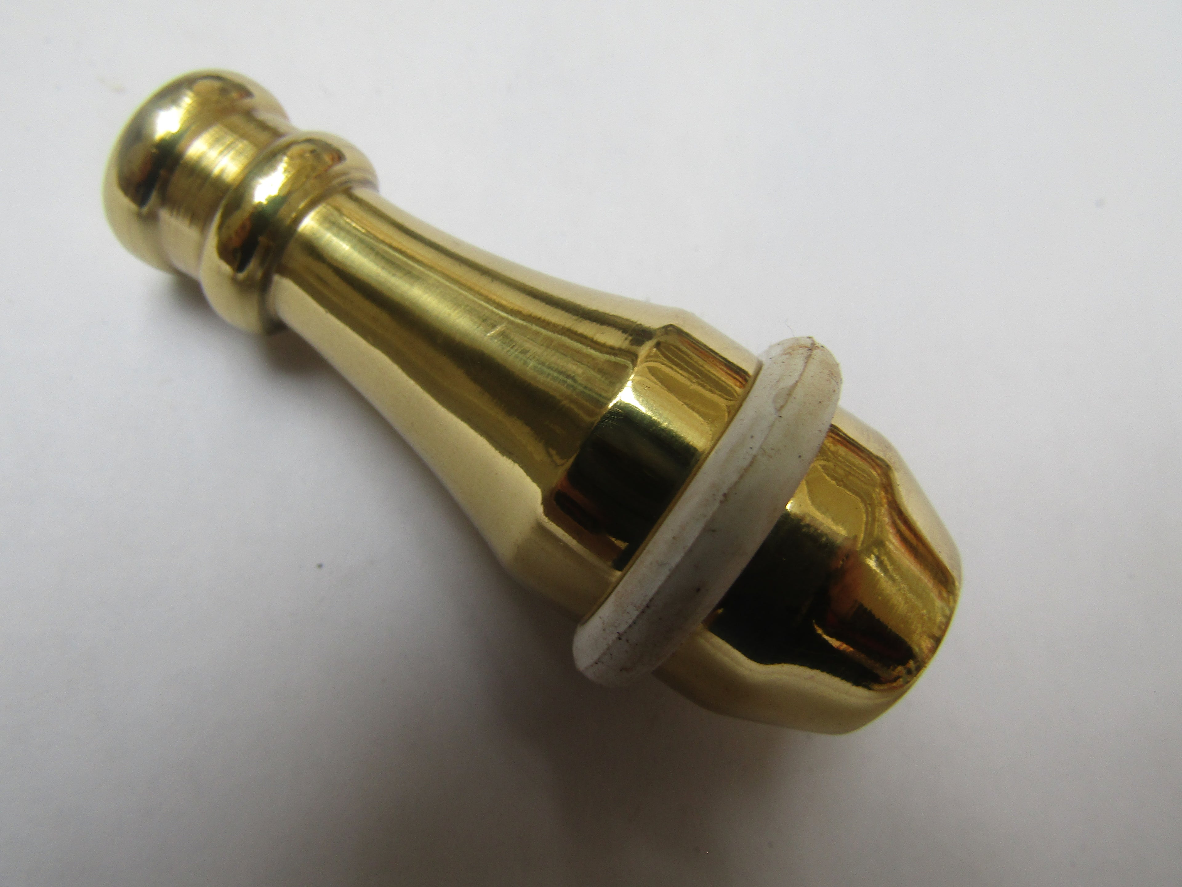 Large Solid Card Light Pull Polished Brass.