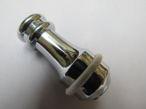 Small Solid Card Light Pull Polished Chrome.