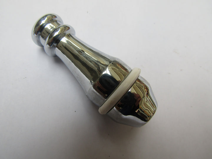 Large Solid Card Light Pull Polished Chrome.