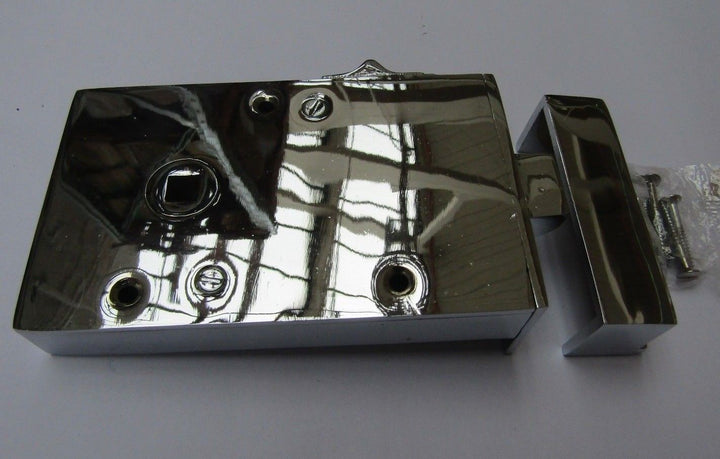 Solid Brass Construction Right Hand Latch Polished Chrome.