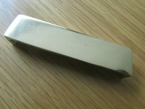 Solid Brass Rim Lock Keep Polished Brass 4inch.