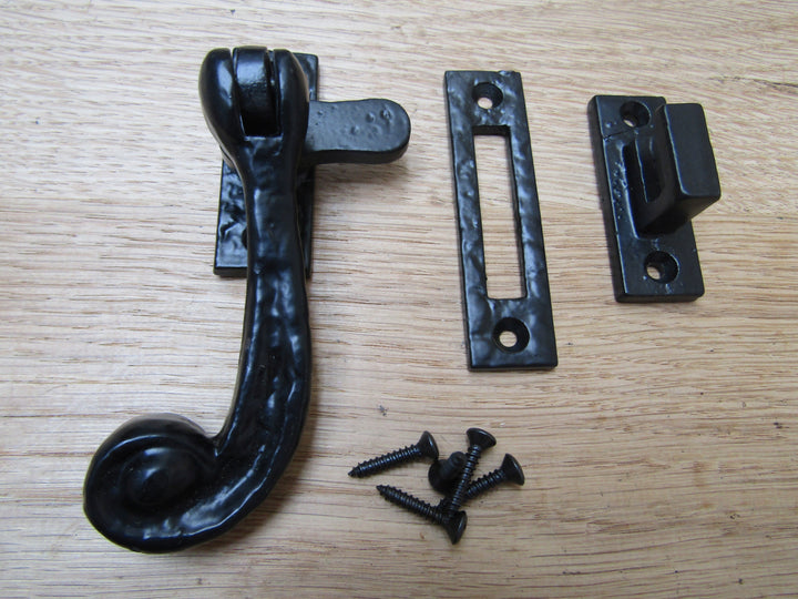 Black Antique Solid head Window Fastener.