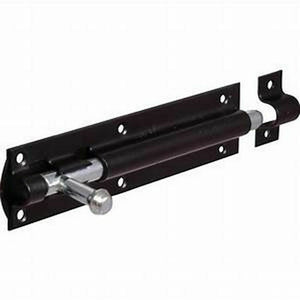 6inch Steel Black Tower Gate Door Bolt.